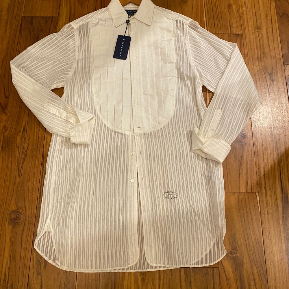 Ralph Lauren - size 6, 100% cotton ladies blouse